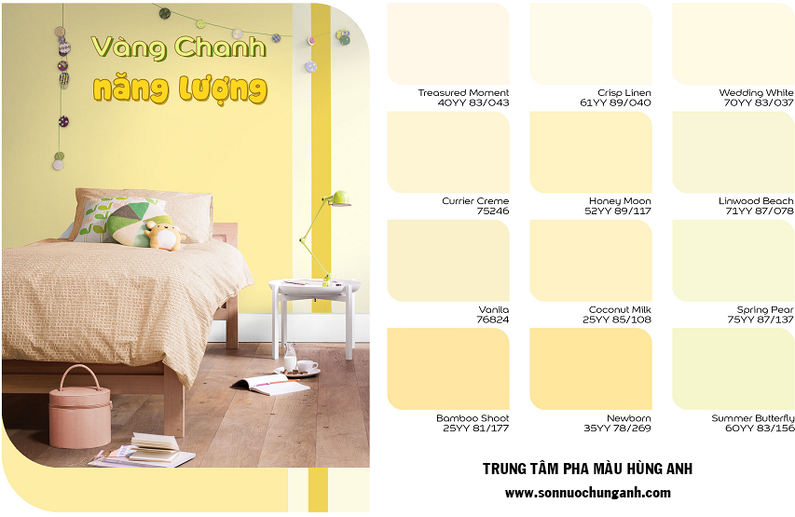 Bảng màu sơn Dulux